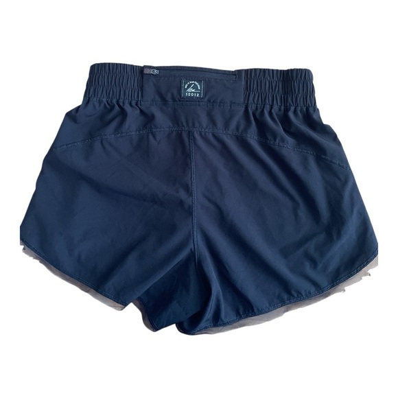 Sam Edelman Black Athletic Shorts High-Rise Elastic Waist - Picture 3 of 3